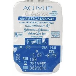 Acuvue Oasys Акувью Оазис силикон-гидрогелевые линзы